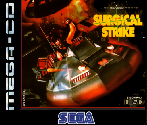 Surgical Strike (Japan) Sega CD Game Cover